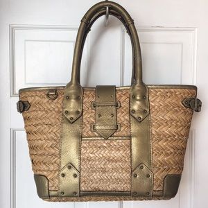 J. Crew Straw Tote